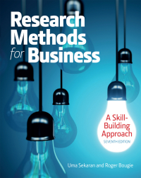 Imagen de portada: Research Methods For Business: A Skill Building Approach 7th edition 9781119165552