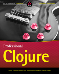 Omslagafbeelding: Professional Clojure 1st edition 9781119267270
