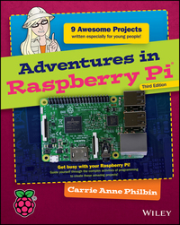 Cover image: Adventures in Raspberry Pi 3rd edition 9781119269069