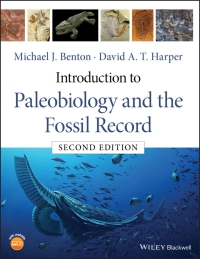 Imagen de portada: Introduction to Paleobiology and the Fossil Record, 2nd Edition 2nd edition 9781119272854