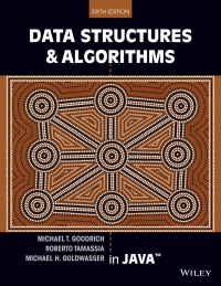 Immagine di copertina: Data Structures and Algorithms in Java 6th edition 9781118771334