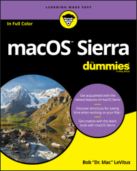 Cover image: macOS Sierra For Dummies 1st edition 9781119280651