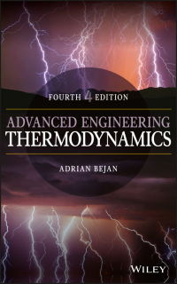 Cover image: Advanced Engineering Thermodynamics 4th edition 9781119052098