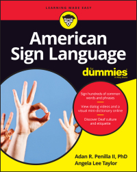 Cover image: American Sign Language For Dummies 3rd edition 9781119286073