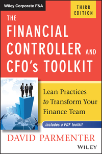 Cover image: The Financial Controller and CFO's Toolkit: Lean Practices to Transform Your Finance Team 3rd edition 9781119286547