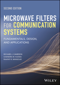 Cover image: Microwave Filters for Communication Systems: Fundamentals, Design, and Applications 2nd edition 9781118274347