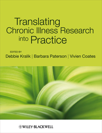 Cover image: Translating Chronic Illness Research into Practice 1st edition 9781405159654