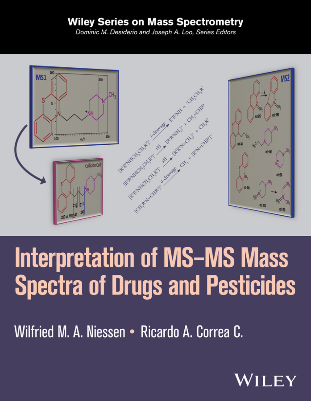 Interpretation of MS-MS Mass Spectra of Drugs and Pesticides 1st Edition