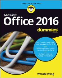 Imagen de portada: Office 2016 For Dummies 1st edition 9781119293477