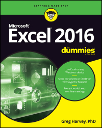 Imagen de portada: Excel 2016 For Dummies 1st edition 9781119293439