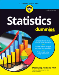 Cover image: Statistics For Dummies 2nd edition 9781119293521