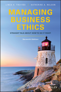Imagen de portada: Managing Business Ethics: Straight Talk about How to Do It Right 7th edition 9781119194309