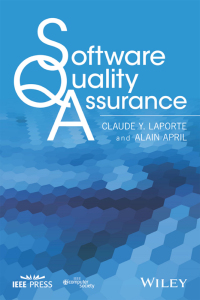 Omslagafbeelding: Software Quality Assurance 1st edition 9781118501825