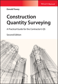 Cover image: Construction Quantity Surveying: A Practical Guide for the Contractor's QS 2nd edition 9781119312901