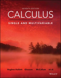 Imagen de portada: Calculus: Single and Multivariable 7th edition 9781119330387