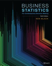 表紙画像: Business Statistics: For Contemporary Decision Making 9th edition 9781119330158