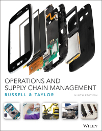 Cover image: Operations and Supply Chain Management 9th edition 9781119329367