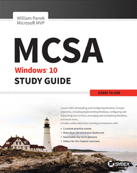 Cover image: MCSA Windows 10 Study Guide: Exam 70-698 1st edition 9781119327592