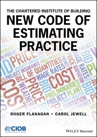 Cover image: New Code of Estimating Practice 1st edition 9781119329466
