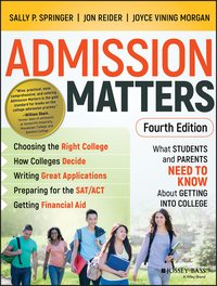 Imagen de portada: Admission Matters: What Students and Parents Need to Know About Getting into College 4th edition 9781119328391