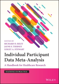 Imagen de portada: Individual Participant Data Meta-Analysis 1st edition 9781119333722
