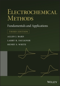 صورة الغلاف: Electrochemical Methods: Fundamentals and Applications 3rd edition 9781119334064