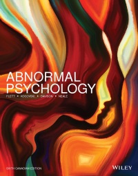 Cover image: Abnormal Psychology, Canadian Edition 6th edition 9781119180029