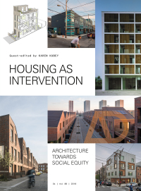 Imagen de portada: Housing as Intervention: Architecture towards social equity 1st edition 9781119337843