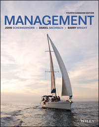 Cover image: Management, Canadian Edition 4th edition 9781119323990
