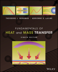 Cover image: Fundamentals of Heat and Mass Transfer 8th edition 9781118989173