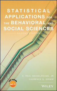 Cover image: Statistical Applications for the Behavioral and Social Sciences 2nd edition 9781119355397