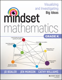 Cover image: Mindset Mathematics: Visualizing and Investigating Big Ideas, Grade K 1st edition 9781119357605