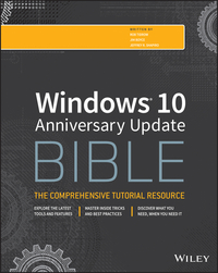 Omslagafbeelding: Windows 10 Anniversary Update Bible 1st edition 9781119356332