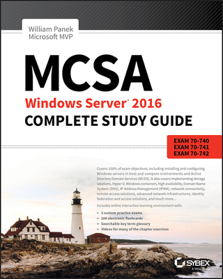 Cover image: MCSA Windows Server 2016 Complete Study Guide: Exam 70-740, Exam 70-741, Exam 70-742, and Exam 70-743 2nd edition 9781119359142