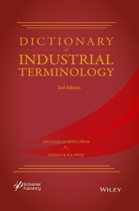 Omslagafbeelding: Dictionary of Industrial Terminology 2nd edition 9781119363446