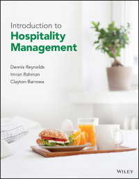 Cover image: Introduction to Hospitality Management 1st edition 9781119326274