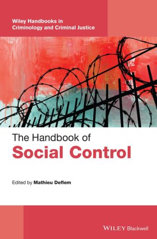 Cover image: The Handbook of Social Control 1st edition 9781119372356