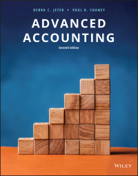 Imagen de portada: Advanced Accounting 7th edition 9781119373209