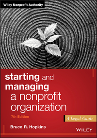 Omslagafbeelding: Starting and Managing a Nonprofit Organization: A Legal Guide 7th edition 9781119380191