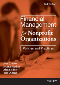 Cover image: Financial Management for Nonprofit Organizations: Policies and Practices 3rd edition 9781119382560