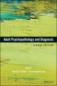 Omslagafbeelding: Adult Psychopathology and Diagnosis 8th edition 9781119383604