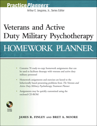 表紙画像: Veterans and Active Duty Military Psychotherapy Homework Planner 1st edition 9781119384823