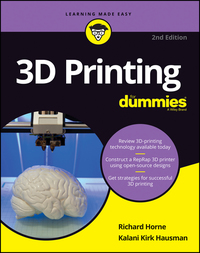 Omslagafbeelding: 3D Printing For Dummies 2nd edition 9781119386315