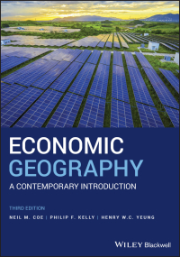Cover image: Economic Geography 3rd edition 9781119389552