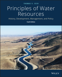 Imagen de portada: Principles of Water Resources: History, Development, Management, and Policy 4th edition 9781118790298