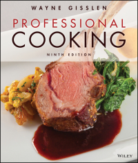Cover image: Professional Cooking 9th edition 9781119399612