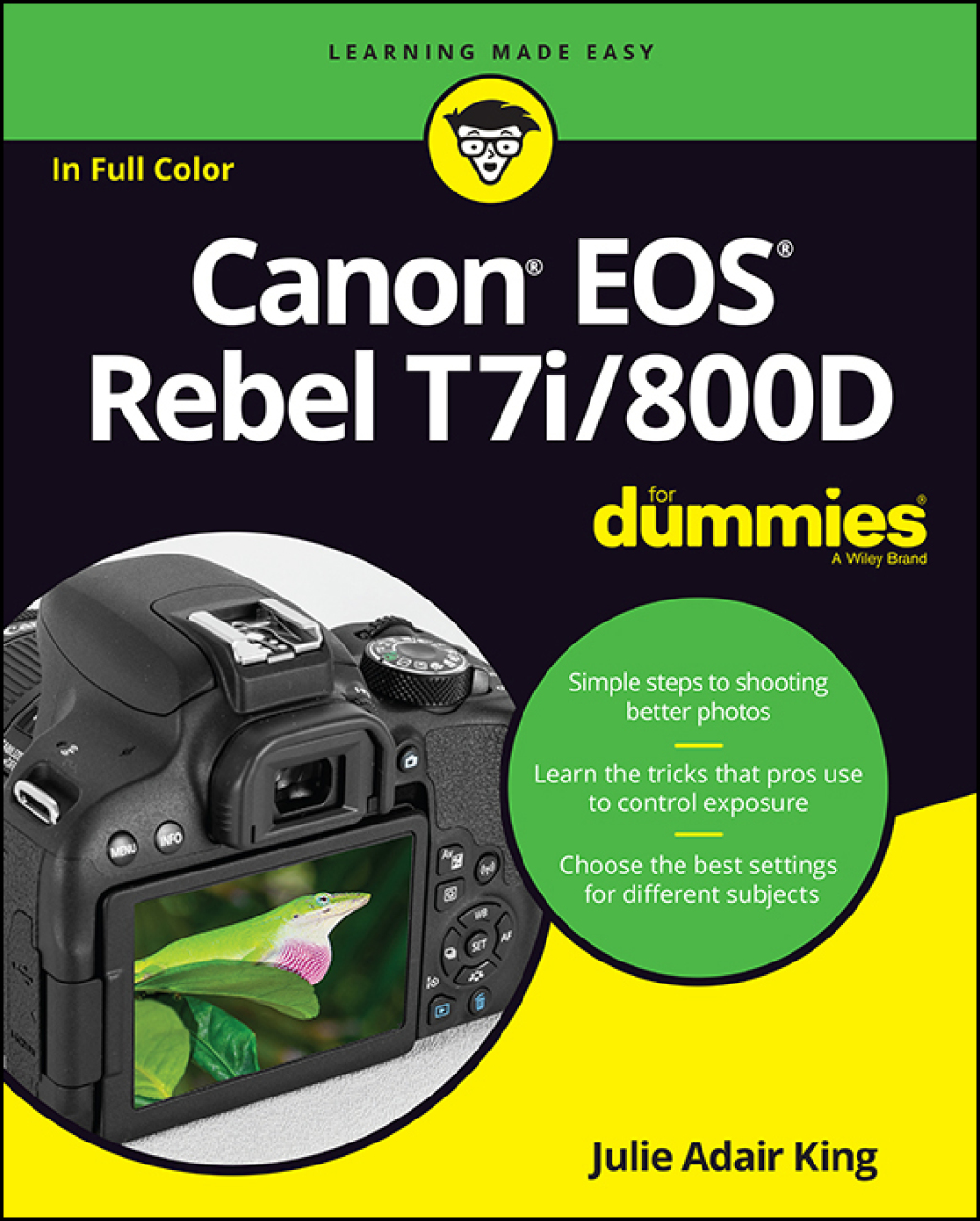 Canon EOS Rebel T7i/800D For Dummies 1st Edition
