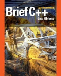 صورة الغلاف: Brief C++: Late Objects, Enhanced eText 3rd edition 9781118674260