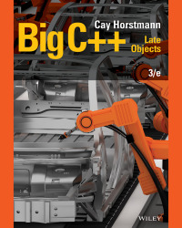 صورة الغلاف: Big C++: Late Objects,  Enhanced eText 3rd edition 9781119402909