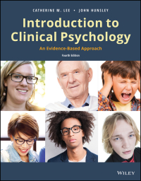 Cover image: Introduction to Clinical Psychology 4th edition 9781119301516